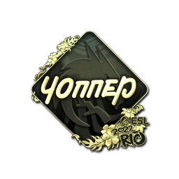 Sticker | chopper (Gold) | Rio 2022