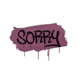 Graffiti | Sorry (Princess Pink)