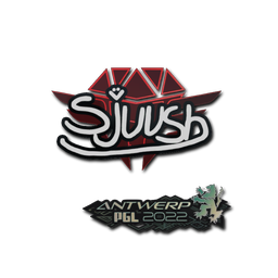 Sticker | sjuush | Antwerp 2022