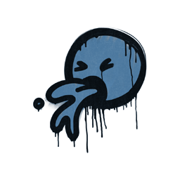 Sealed Graffiti | Puke (Monarch Blue)