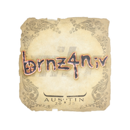 Sticker | brnz4n | Austin 2025