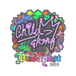 Sticker | ChildKing (Holo) | Budapest 2025