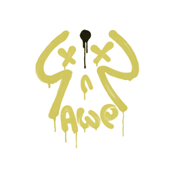 Sealed Graffiti | Recoil AWP (Tracer Yellow)