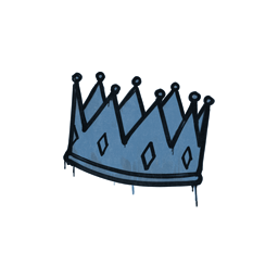Sealed Graffiti | King Me (Monarch Blue)