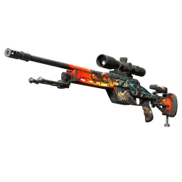 SSG 08 | Dragonfire (Field-Tested)