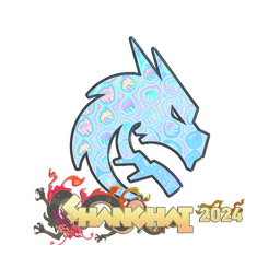 Naklejka | Team Spirit (holograficzna) | Szanghaj 2024