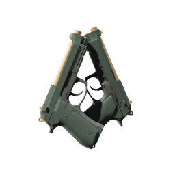 Dual Berettas | Contractor (Minimal Wear)