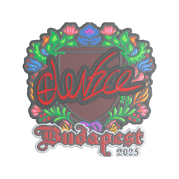 Sticker | device (Embroidered) | Budapest 2025