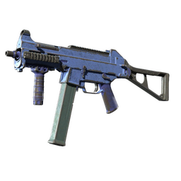 Pamiątka UMP-45 | Indygo (po ciężkich walkach)