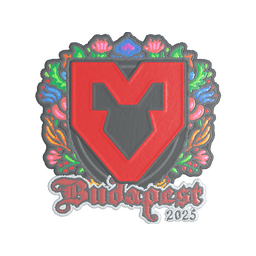 Sticker | MOUZ (Embroidered) | Budapest 2025