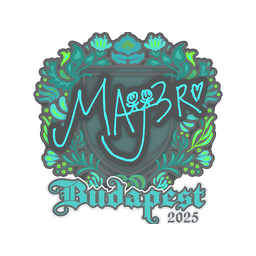 Sticker | MAJ3R | Budapest 2025
