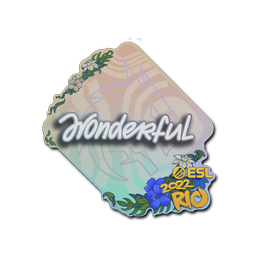 Sticker | w0nderful | Rio 2022