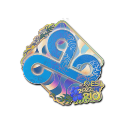 Naklejka | Cloud9 (holograficzna) | Rio 2022