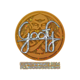 Naklejka | Goofy (brokatowa) | Kopenhaga 2024