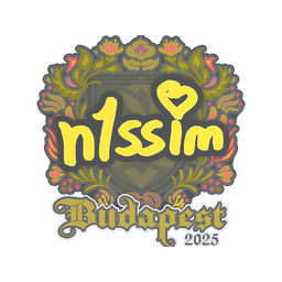 Sticker | n1ssim | Budapest 2025
