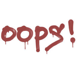Graffiti | Oops (Blood Red)