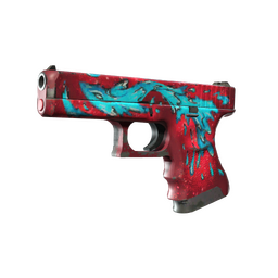 StatTrak™ Glock-18 | Water Elemental (Field-Tested)