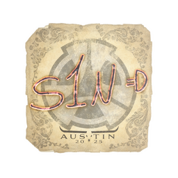 Sticker | s1n | Austin 2025