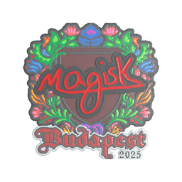 Sticker | Magisk (Embroidered) | Budapest 2025