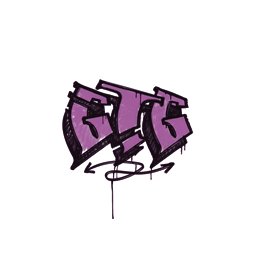 Graffiti | GTG (Bazooka Pink)