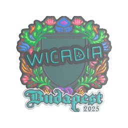 Sticker | Wicadia (Embroidered) | Budapest 2025