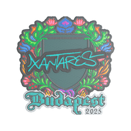 Sticker | XANTARES (Embroidered) | Budapest 2025