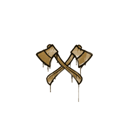 Sealed Graffiti | X-Axes (Desert Amber)