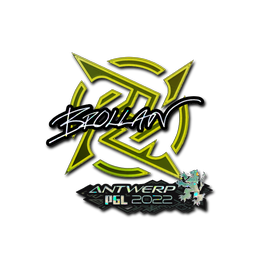 Sticker | Brollan (Glitter) | Antwerp 2022