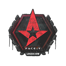Zalakowane graffiti | Astralis | Londyn 2018