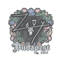 Sticker | zevy | Budapest 2025