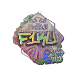 Naklejka | F1KU (holograficzna) | Rio 2022