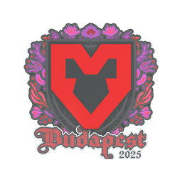 Sticker | MOUZ | Budapest 2025
