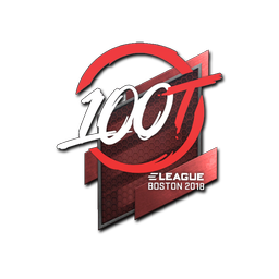 Naklejka | 100 Thieves | Boston 2018