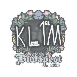 Sticker | kl1m | Budapest 2025