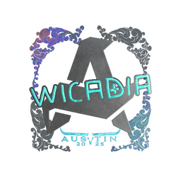 Naklejka | Wicadia (holograficzna) | Austin 2025