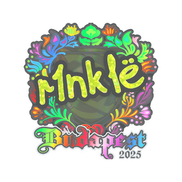 Sticker | r1nkle (Holo) | Budapest 2025