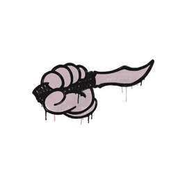 Graffiti | Backstab (War Pig Pink)