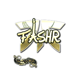 Sticker | FASHR (Gold) | Paris 2023