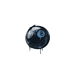 Sealed Graffiti | 8-Ball (Monarch Blue)