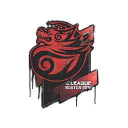 Zalakowane graffiti | Tyloo | Boston 2018