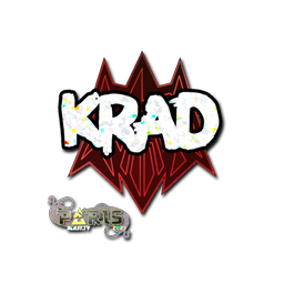 Sticker | Krad (Glitter) | Paris 2023