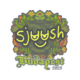 Sticker | sjuush | Budapest 2025