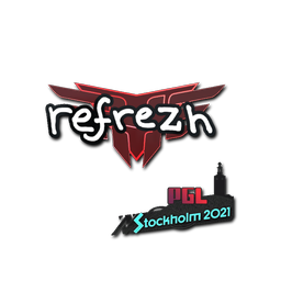 Sticker | refrezh | Stockholm 2021