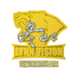 Sticker | Jee (Glitter) | Copenhagen 2024