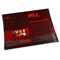Paczka z naszywką legendy PGL Stockholm 2021