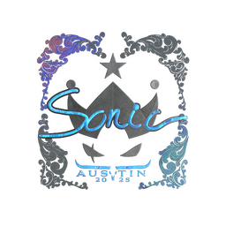 Sticker | Sonic (Holo) | Austin 2025