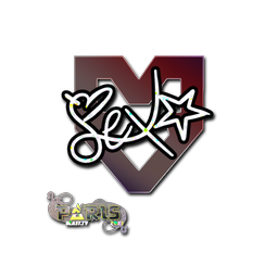 Sticker | dexter (Glitter) | Paris 2023