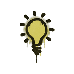 Sealed Graffiti | Lightbulb (Tracer Yellow)
