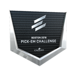 Silver Boston 2018 Pick'Em Trophy