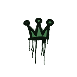 Graffiti | Little Crown (Jungle Green)
